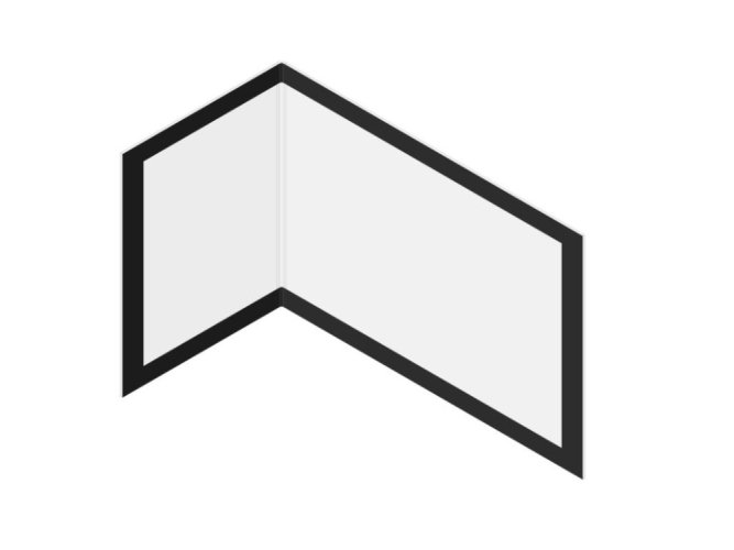 Romotop - Sklo 4x577,5/307x402 W 90 Variant