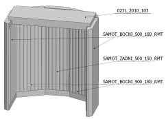 Romotop - Šamotová komora Stromboli N00, N01, N02, N03, N04