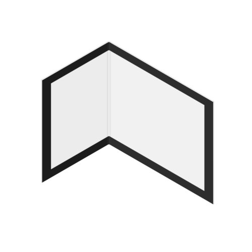 Romotop - Sklo 4x477,5/307x402 W 90