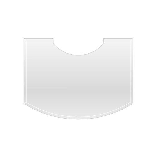 Romotop - Sklo před kamna 4206