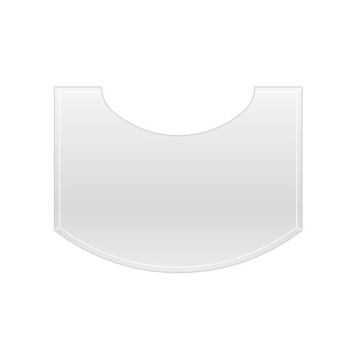 Romotop - Sklo před kamna 4207